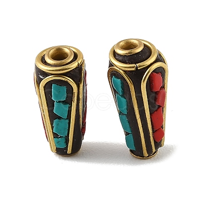Handmade Polymer Clay Indonesia Beads PY-CBAAA14-06C-03-1