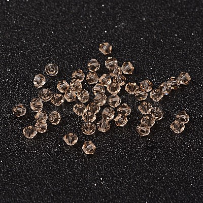 Faceted Bicone Imitation Crystallized Crystal Glass Beads X-G22QS162-1