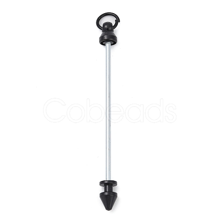 Alloy Bar Beadable Keychain for Jewelry Making DIY Crafts KEYC-A015-01EB-1