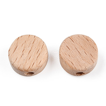 Beech Wood Beads LS-WOOD-N015-03-1