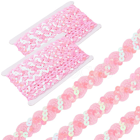 22M Polyester Paillette Beads OCOR-CY0002-20-1