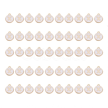 Golden Plated Alloy Charms ENAM-SZ0001-25A-X-1