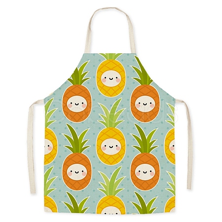 Easter Theme Flax Sleeveless Apron PW-WG92721-07-1