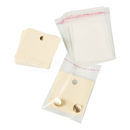 20Pcs Paper Earring Display Cards CDIS-TADJ0002-01E-1