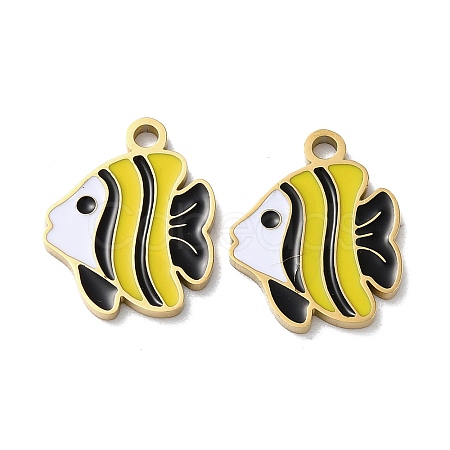 Ion Plating(IP) 304 Stainless Steel Pendants LS-STAS-C083-10G-01-1