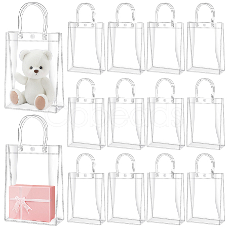 70Pcs PVC Gift Tote Bags ABAG-WA0001-06-1