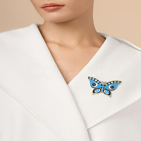 Butterfly Enamel Pins JEWB-LP0004-30C-1