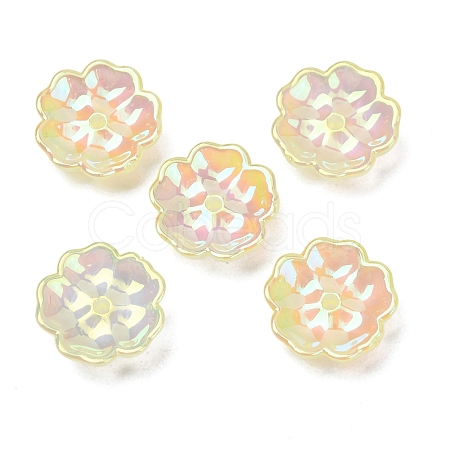 Plating Opaque Acrylic Beads AC-CBA99FE-03-H-1