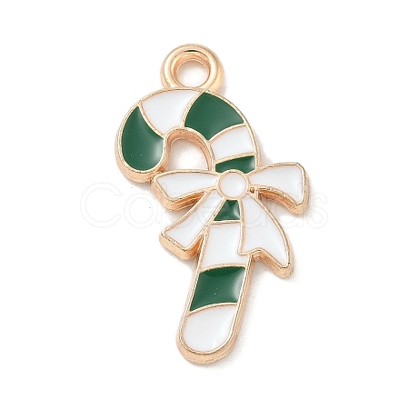 Christmas Theme Alloy Enamel Pendants ENAM-K074-02D-02-1