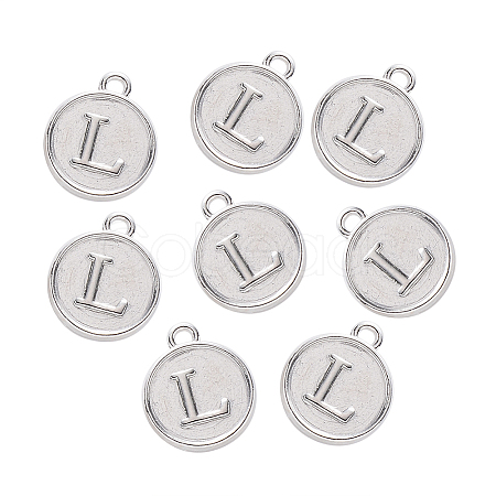 Alloy Pendant Cabochon Settings PALLOY-N156-01L-P-1
