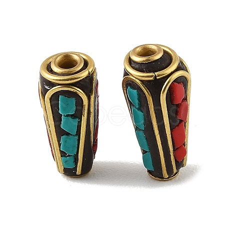 Handmade Polymer Clay Indonesia Beads PY-CBAAA14-06C-03-1