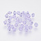 Imitation Austrian Crystal Beads, Grade AAA, K9 Glass, Faceted, Bicone, Medium Purple, 4x4mm, Hole: 0.7~0.9mm