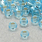 12/0 Grade A Round Glass Seed Beads, Silver Lined, Light Sky Blue, 12/0, 2x1.5mm, Hole: 0.3mm, about 30000pcs/bag