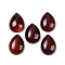 Natural Carnelian(Dyed & Heated) Cabochons, Teardrop, Grade AB, 20~20.5x15~15.5x6.5~7mm