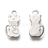 Non-Tarnish 201 Stainless Steel Charms STAS-B001-43P-2