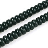 Opaque Spray Painted Glass Beads GLAA-ZX008-8mm-18X-1