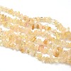 Natural Citrine Beads Strands X-G-O049-B-29-1