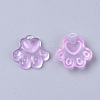 Translucent Resin Charms X-RESI-T040-033-2