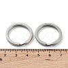 Non-Tarnish 304 Stainless Steel Split Key Rings STAS-Q314-01A-P-3