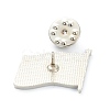Alloy Pride Enamel Brooches JEWB-M020-16-P-3