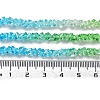 Transparent Glass Bead Strands GLAA-H023-03E-5