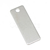 Tarnish Resistant 304 Stainless Steel Stamping Blank Tag Pendants X-STAS-T008-119-1