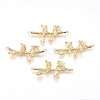Brass Links connectors LS-KK-P153-05G-NF-1
