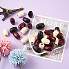 60Pcs 3 Colors Wooden Beads WOOD-CD0001-12-6
