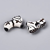 Handmade Porcelain Ceramic Beads PORC-Q005-01A-2