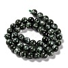 Natural Seraphinite Beads Strands G-E557-22D-3