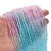 Transparent Painted Glass Beads Strands DGLA-A034-T2mm-A22-2