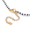 Star & Moon Pendant Necklaces Set for Teen Girl Women NJEW-JN03738-01-11