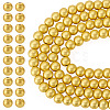 150Pcs 2 Strands Electroplate Glass Beads Strands EGLA-TA0013-57A-1