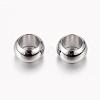 Brass European Beads OPDL-M001-01P-2