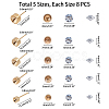 DIY 304 Stainless Steel Earring Making Kits DIY-UN0002-30G-5