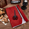 Faux Suede Book Covers DIY-WH0349-138P-4