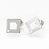 Tarnish Resistant 304 Stainless Steel Stud Earring Findings STAS-Q223-07A-1