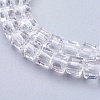 Glass Bead Strands GLAA-R041-4x4mm-24-3