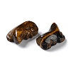 Natural Tiger Eye Carved Healing Figurines G-B062-05A-2