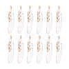 Electroplate Freshwater Shell Big Pendants SHEL-T012-01-9