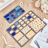 2Pcs 2 Styles Felt Bead Design Boards AJEW-BC0007-97-5