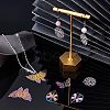 32Pcs 4 Style Ion Plating(IP) 201 Stainless Steel Filigree Pendants STAS-NB0001-20-2