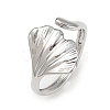 Brass Adjustable Cuff Rings for Women RJEW-B132-01B-G-4