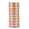 Round Copper Jewelry Wire CWIR-Q006-0.8mm-KC-1