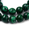 Synthetic Malachite Bead Strands X-G-Q462-57-8mm-2