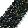 Natural Moss Agate Beads Strands G-NH0010-D01-01-2