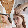 8Pcs 2 Styles Brass Enamel Pendants KK-BBC0025-04-6