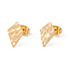 304 Stainless Steel Stud Earring Findings STAS-G270-02G-02-1