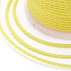 Round Waxed Polyester Cord YC-G006-01-1.0mm-04-2