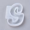 Letter DIY Silicone Molds X-DIY-I034-08S-1